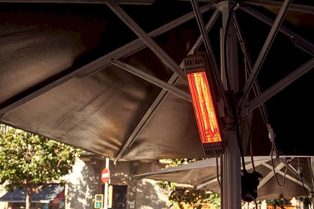 açık alan kafe ısıtma sistemleri